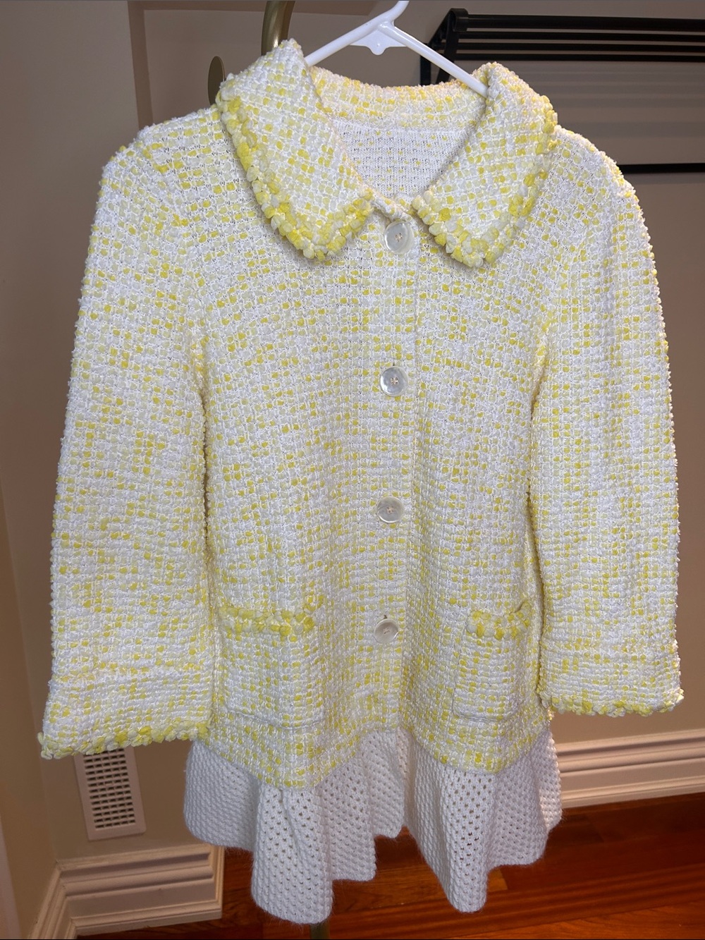 ESCADA (missing label tag) sweater jacket cotton and silk blend,size 40